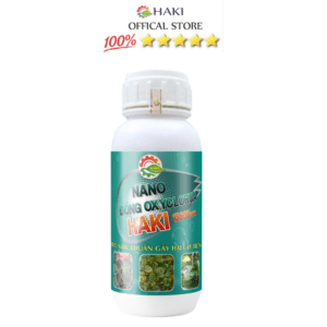 Nano Đồng Oxyclorua Haki 15.000ppm diệt nấm khuẩn gây hại cây trồng, tăng đề kháng, chịu rét