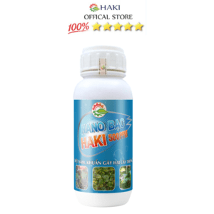 Nano bạc Haki xử lý nấm khuẩn cho cây trồng, tăng đề kháng, bổ xung vi lượng khoáng chất